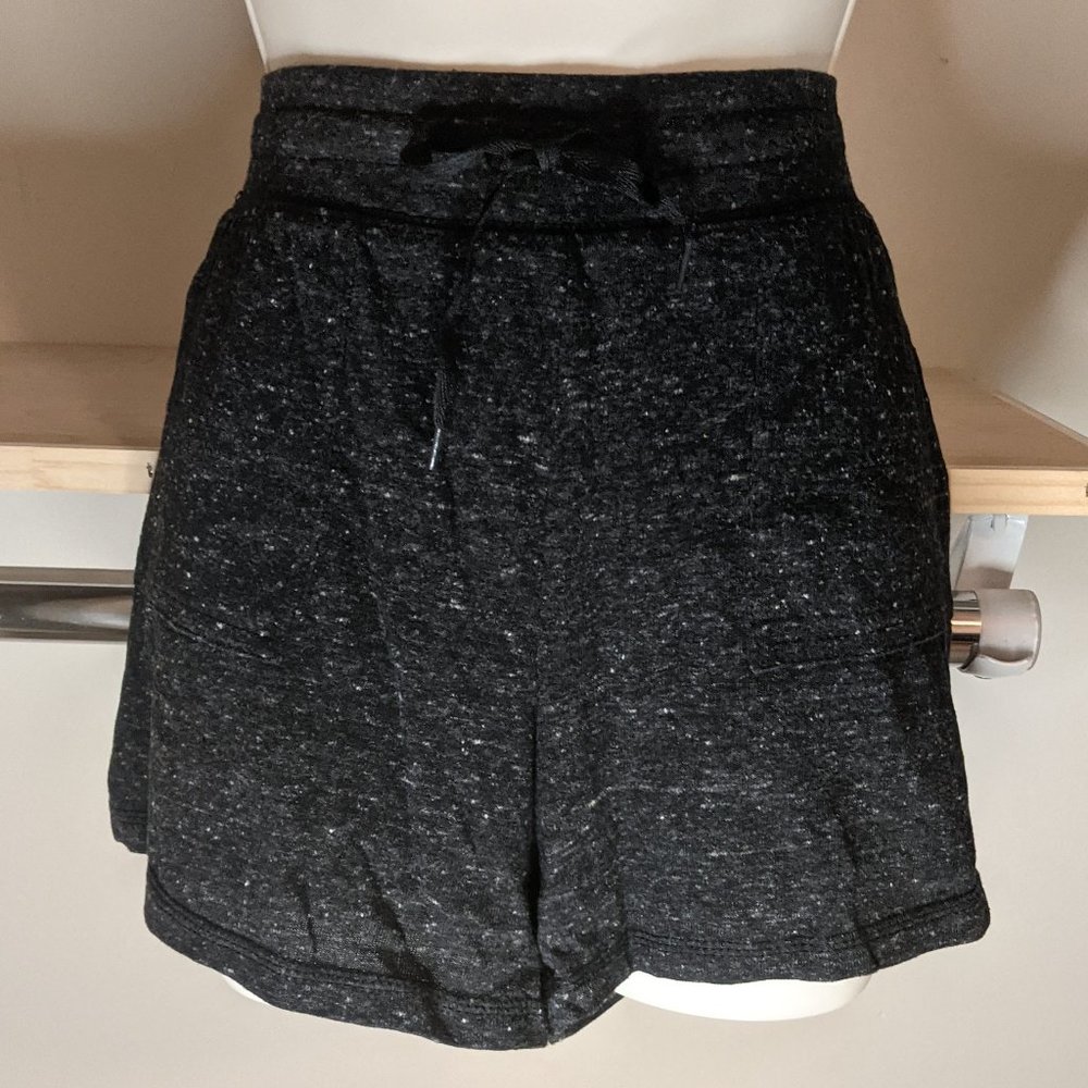 Athletic Works Dark Charcoal Gray Heather Workout Shorts
